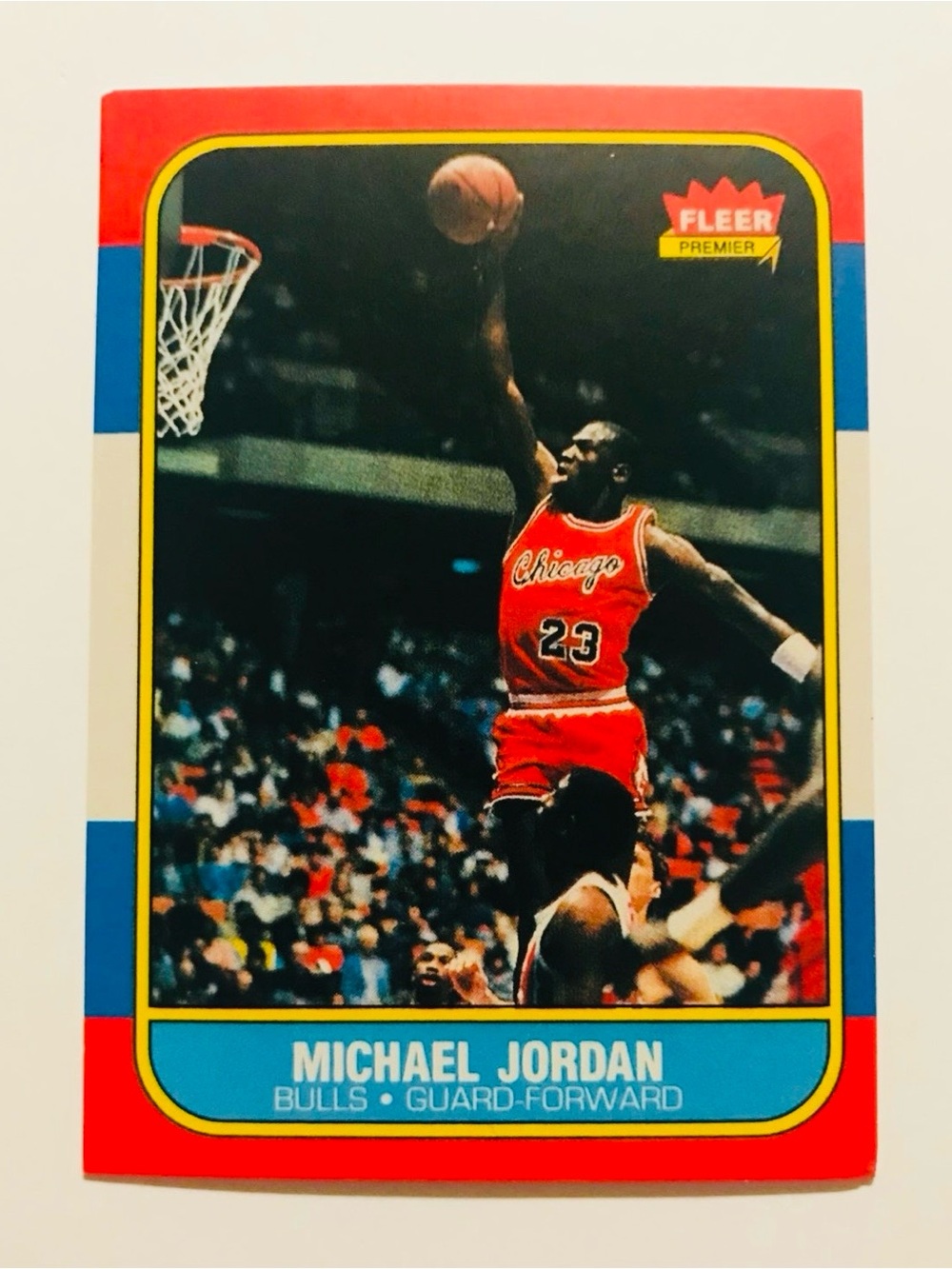 DECADE OF EXCELLENCE 1986 FLEER MICHAEL JORDAN ROOKIE RC Excellent Condition